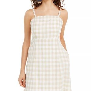 Midnight Doll juniors' gingham mini dress